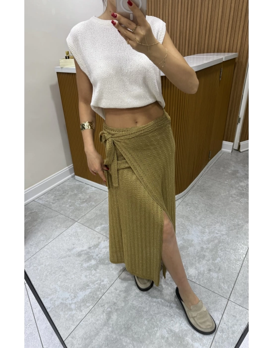Gold Simli Etek