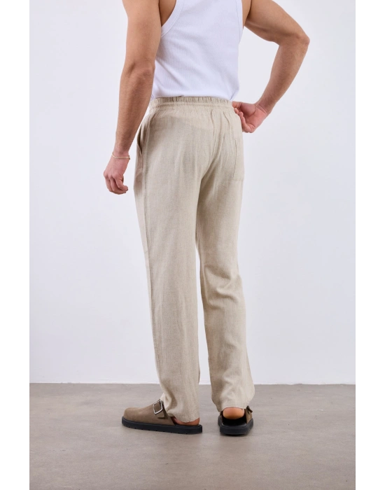 Keten Pantolon Bej