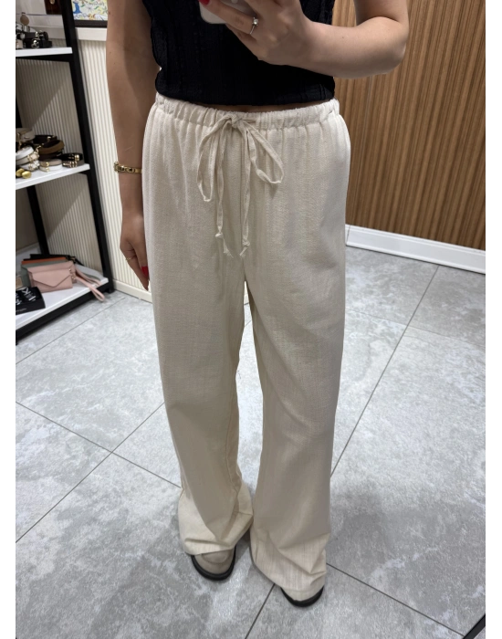 Keten Pantolon Bej