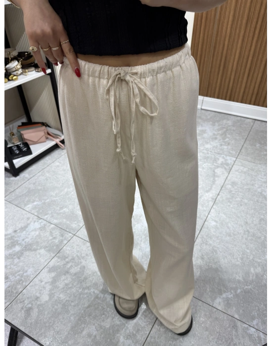 Keten Pantolon Bej