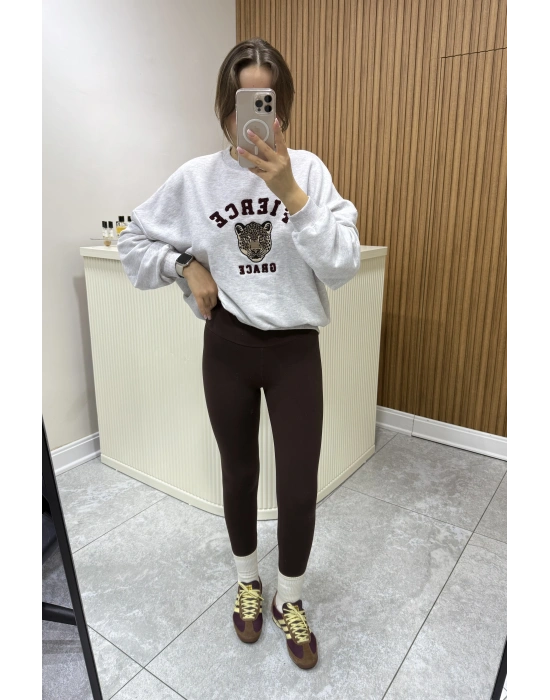 Marka Model Acı Kahve Tayt