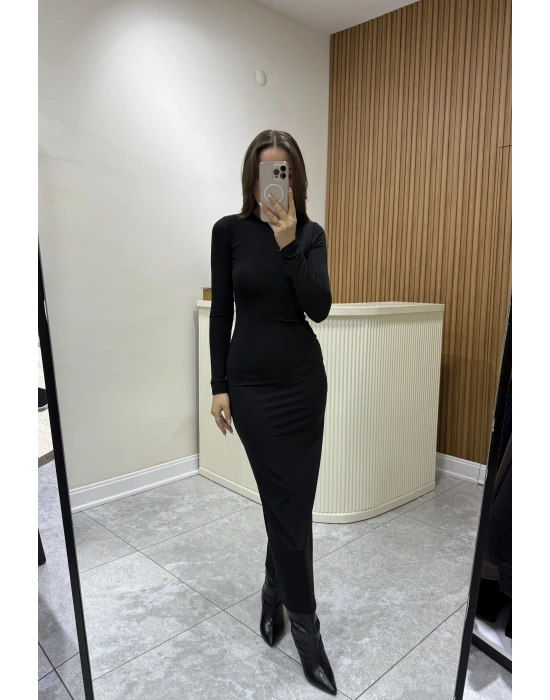 Marka Model Basic Elbise Siyah