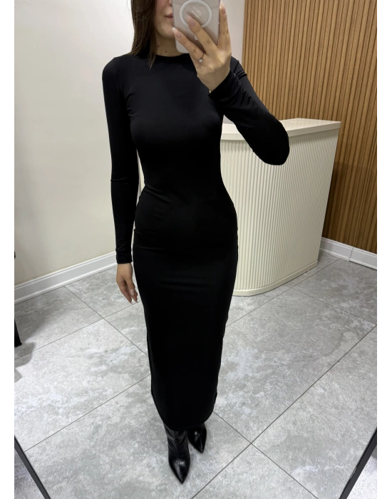 Marka Model Basic Elbise Siyah