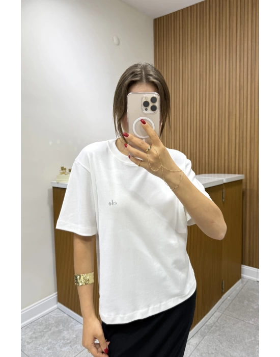 Marka Model Ekru T-shirt