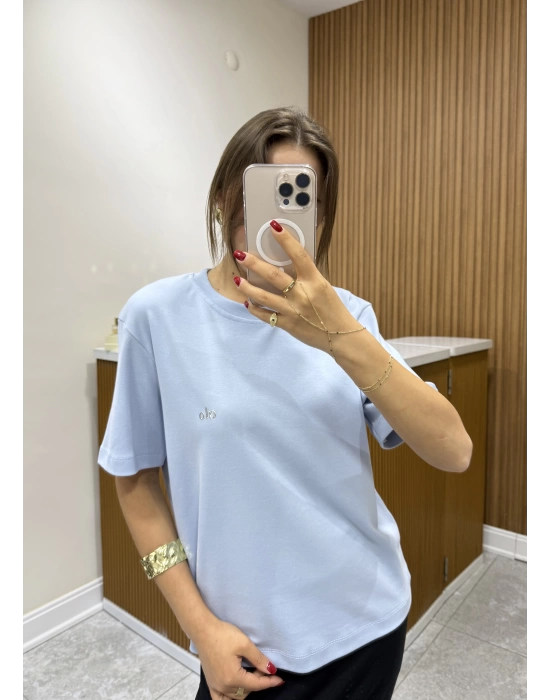 Marka Model Mavi T-shirt