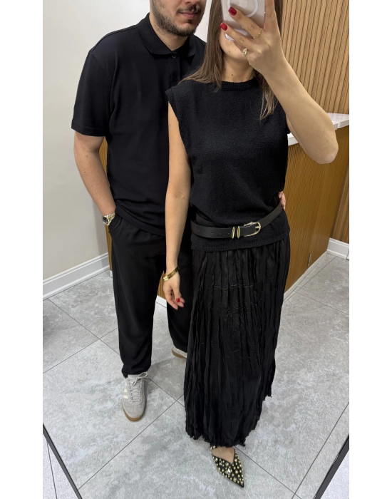 Marka Model Polo Yaka Sİyah Lacos