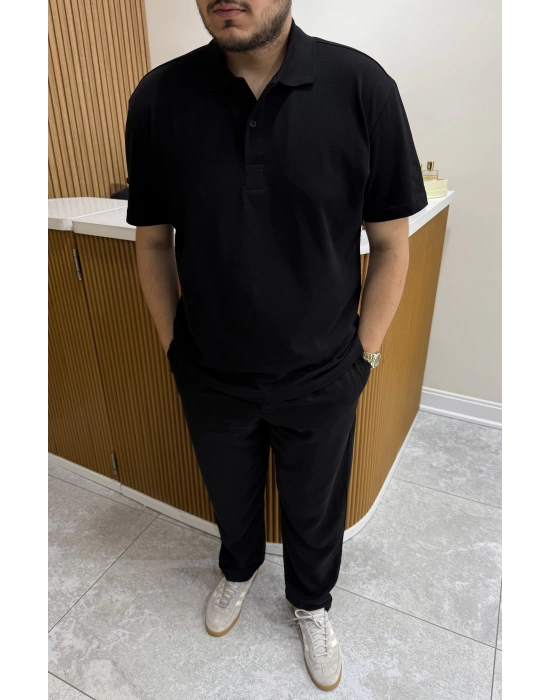 Marka Model Polo Yaka Sİyah Lacos