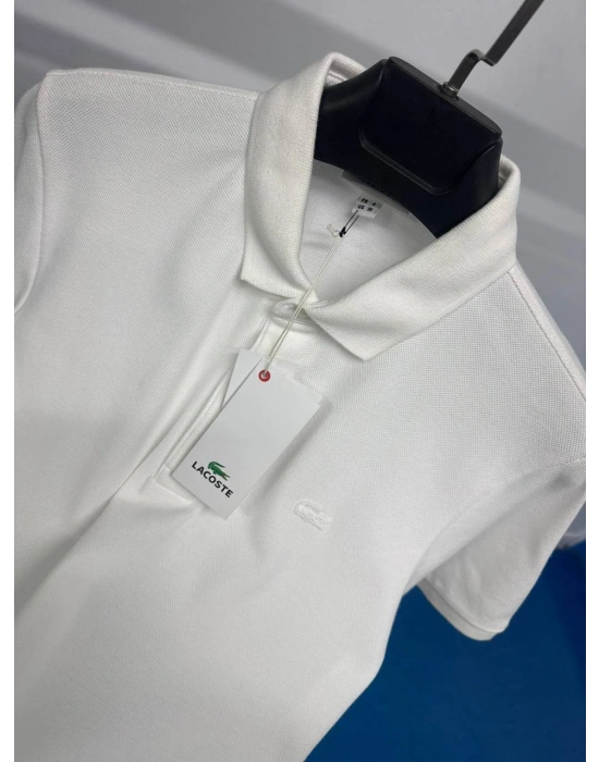 Marka Model Polo Yaka Tshirt Beyaz