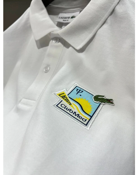 Marka Model Polo Yaka Tshirt Beyaz