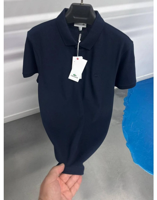 Marka Model Polo Yaka Tshirt Lacivert
