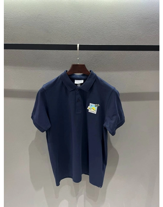 Marka Model Polo Yaka Tshirt Lacivert