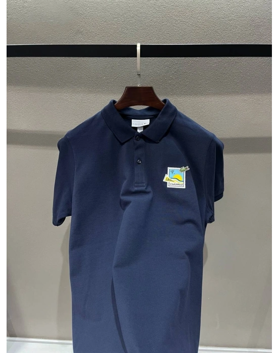 Marka Model Polo Yaka Tshirt Lacivert
