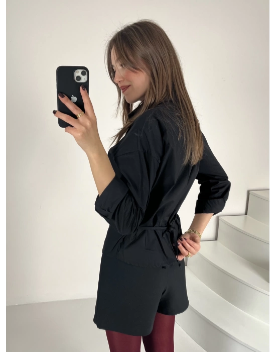 Marka Model Siyah Şort Etek