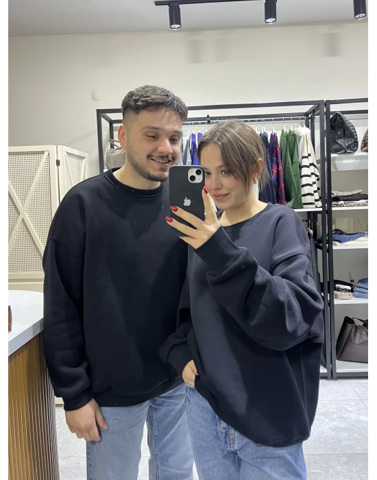 Marka Model Unisex Sweat Siyah