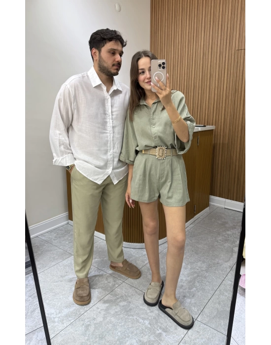 Tensel Joger Su Yeşili Pantolon
