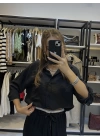 Marka Oversize Gömlek Siyah