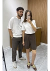 Acı Kahve Tensel Şehir Boy Şort
