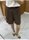 Acı Kahve Tensel Şehir Boy Şort