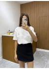 Marka Model Beyaz T-shirt