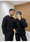 Unısex Basic Sweat Siyah