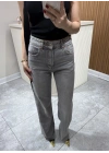 Wıde Leg Jean Gri