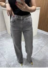 Wıde Leg Jean Gri