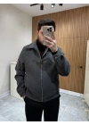 Gri Kaşe Ceket