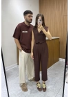 Havuç Kahve Pantolon