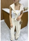 Keten Pantolon Bej