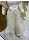 Keten Pantolon Bej