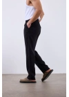 Keten Pantolon Siyah