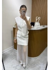 Marka Model Beyaz Yelek