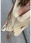 Marka Model Camel Şort-Yelek Takım