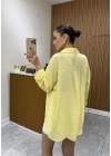Marka Model Gofre Sarı Gömlek