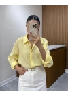 Marka Model Gofre Sarı Gömlek