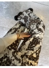 Marka Model Leopar Kesik Baskılı Jean