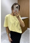Marka Model Limon Sarısı T-shirt