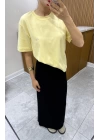 Marka Model Limon Sarısı T-shirt