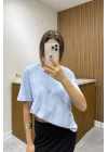 Marka Model Mavi T-shirt