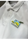 Marka Model Polo Yaka Tshirt Beyaz