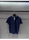 Marka Model Polo Yaka Tshirt Lacivert