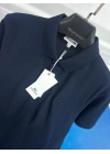 Marka Model Polo Yaka Tshirt Lacivert