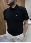 Marka Model Polo Yaka Tshirt Siyah