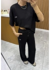Marka Model Siyah Eşofman Takımı