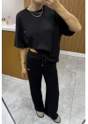 Marka Model Siyah Eşofman Takımı