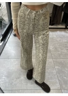 Marka Model Yılan Desenli Jean