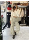 Marka Model Yılan Desenli Jean