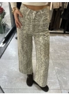Marka Model Yılan Desenli Jean