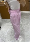 Premium Palazzo Pembe Pantolon