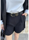 Şehir Boy Şort Siyah